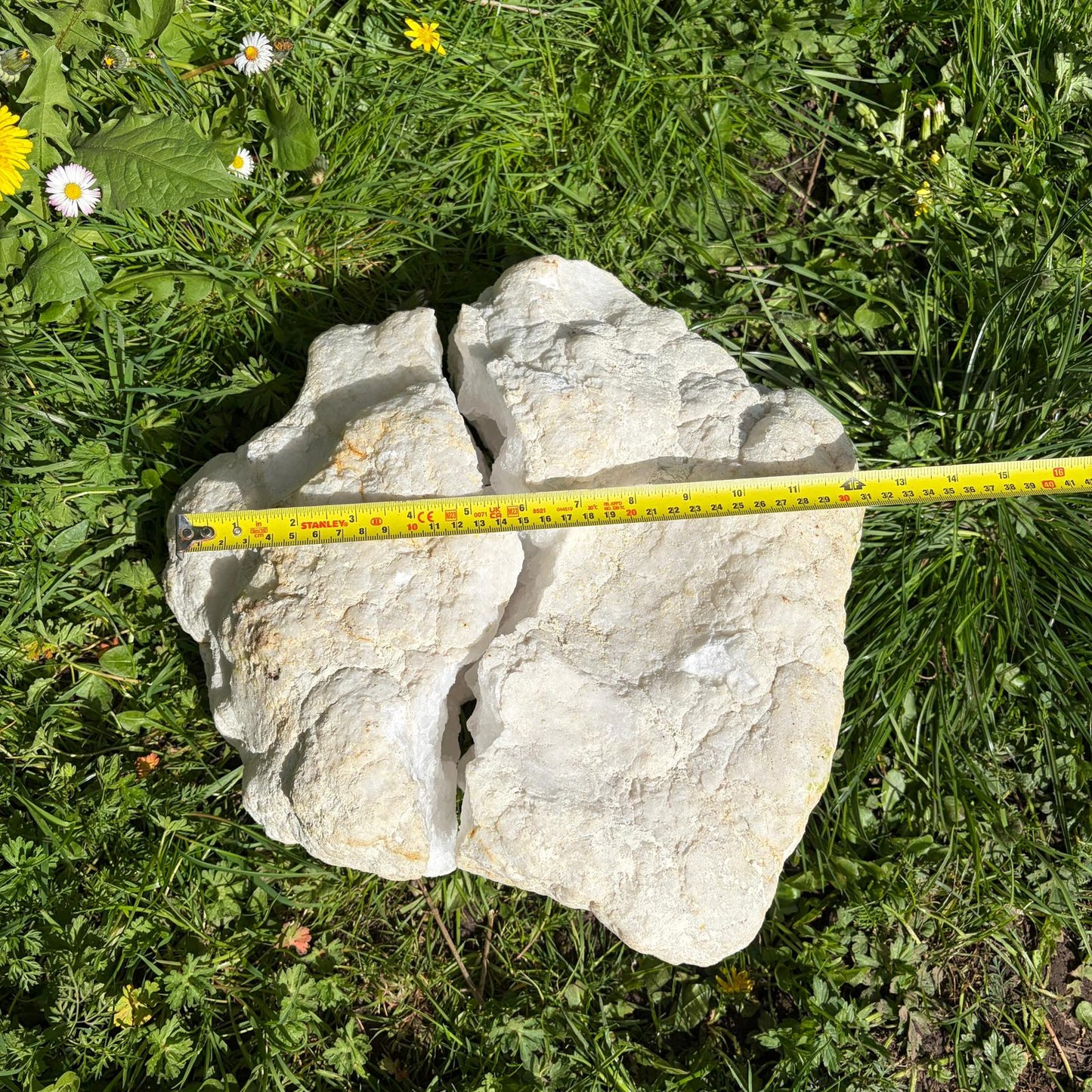 XL Quartz Crystal Geode – Natural Formation, Morocco (21.45kg) #1