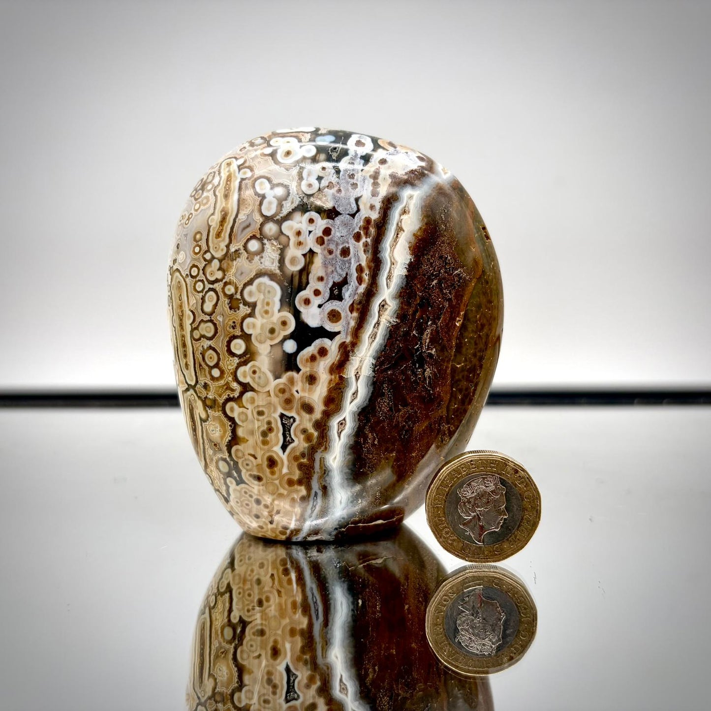 Ocean Jasper Freeform Pair – Matching Crystal Decor Statement #1
