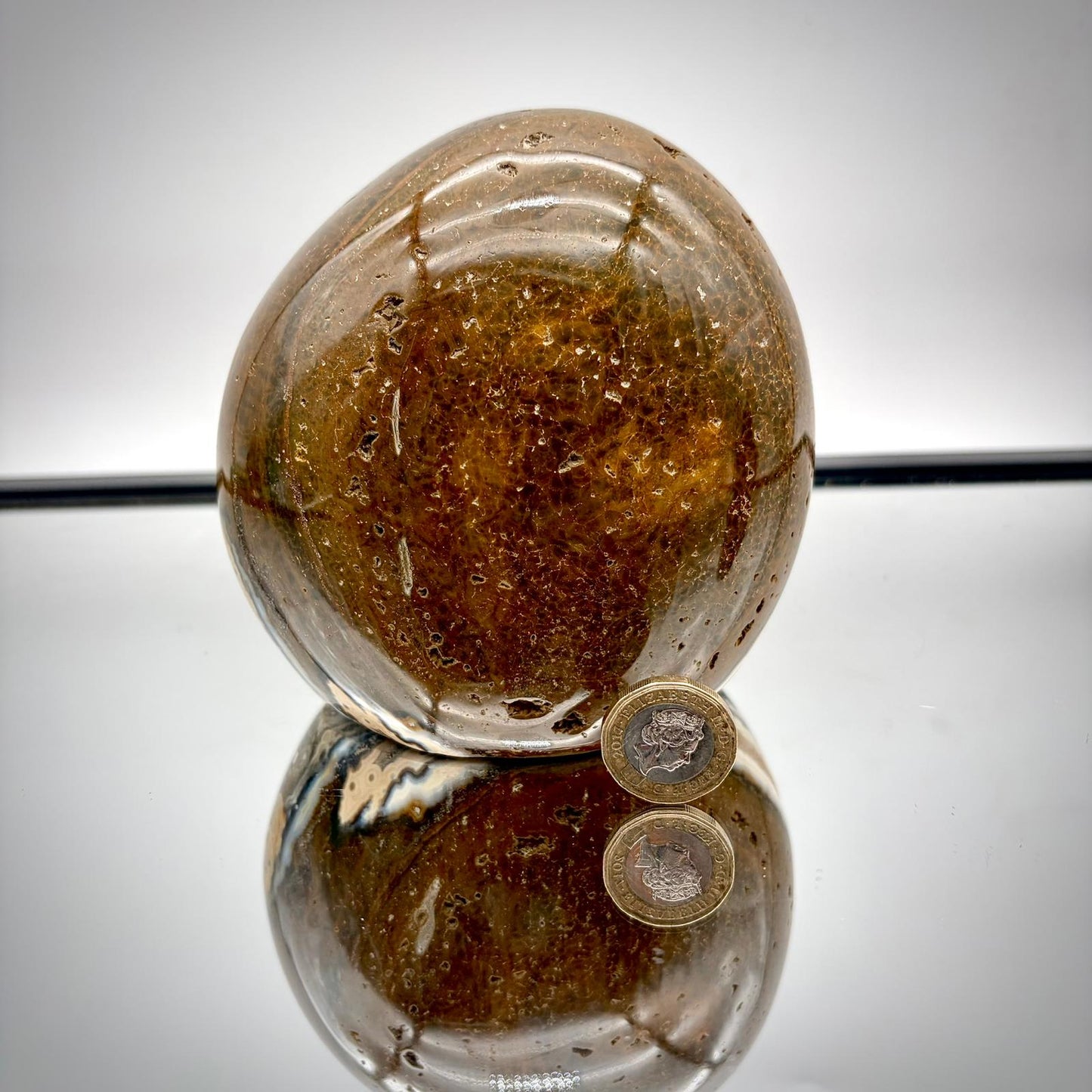 Ocean Jasper Freeform Pair – Matching Crystal Decor Statement #1