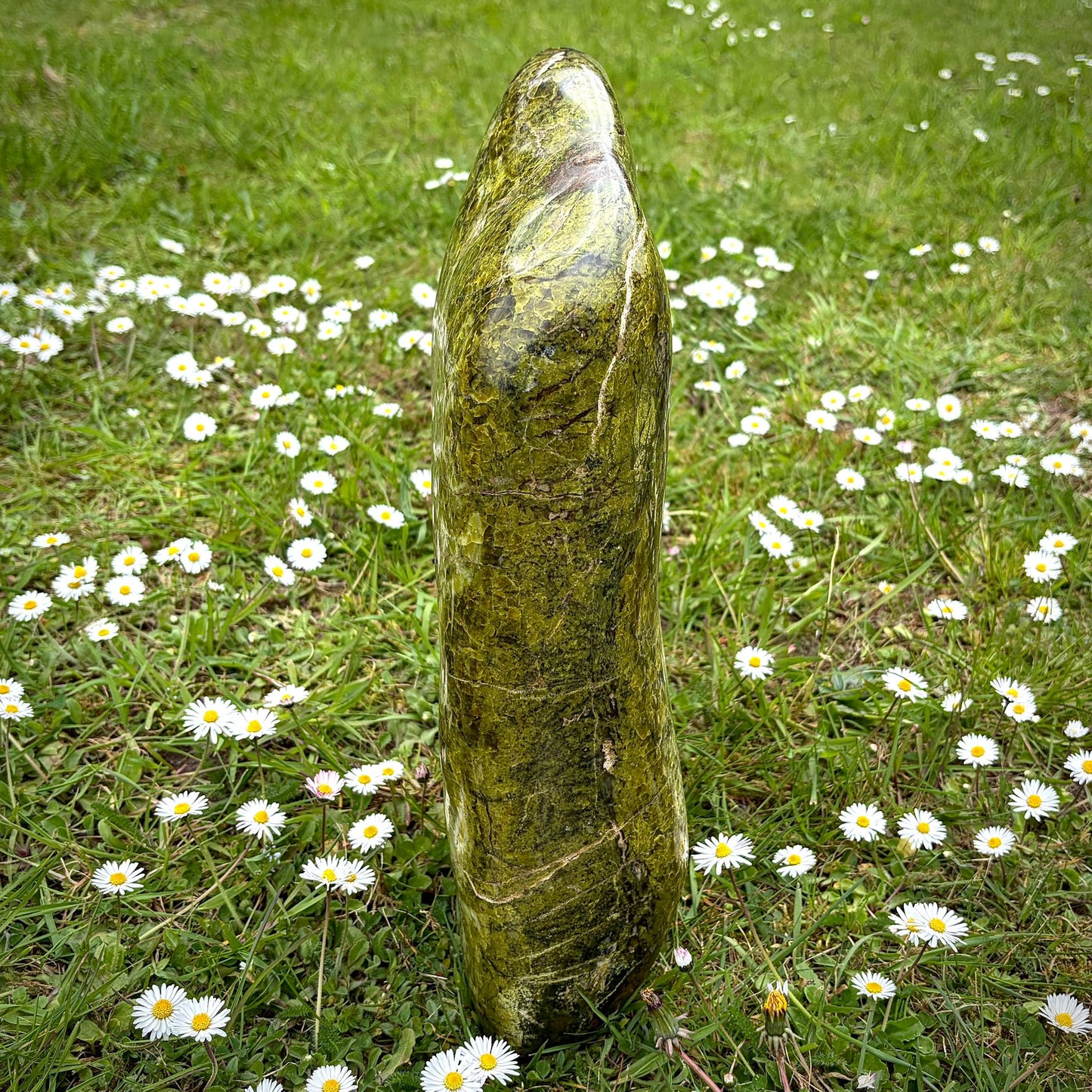 XXL Green Opal Crystal Freeform 19.5kg