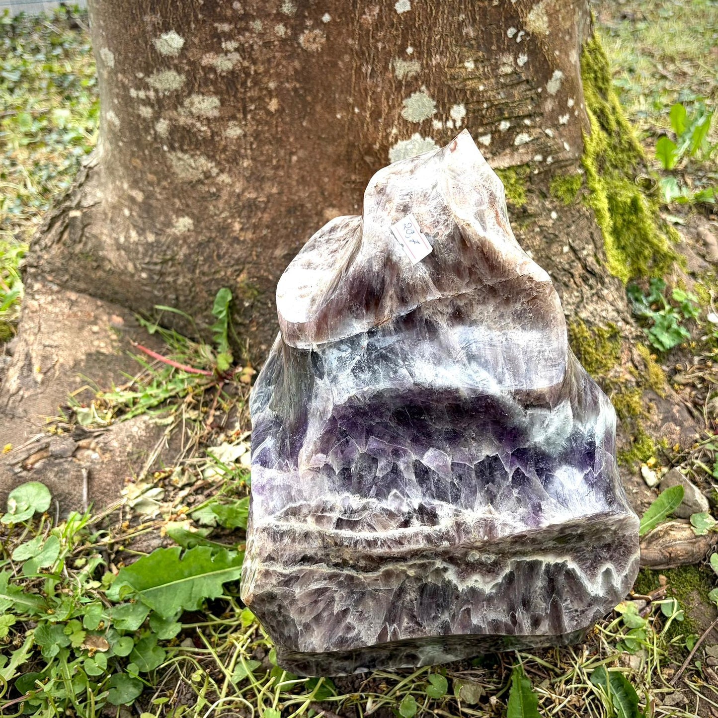 XXL Dream Amethyst Crystal Flame 20.7kg