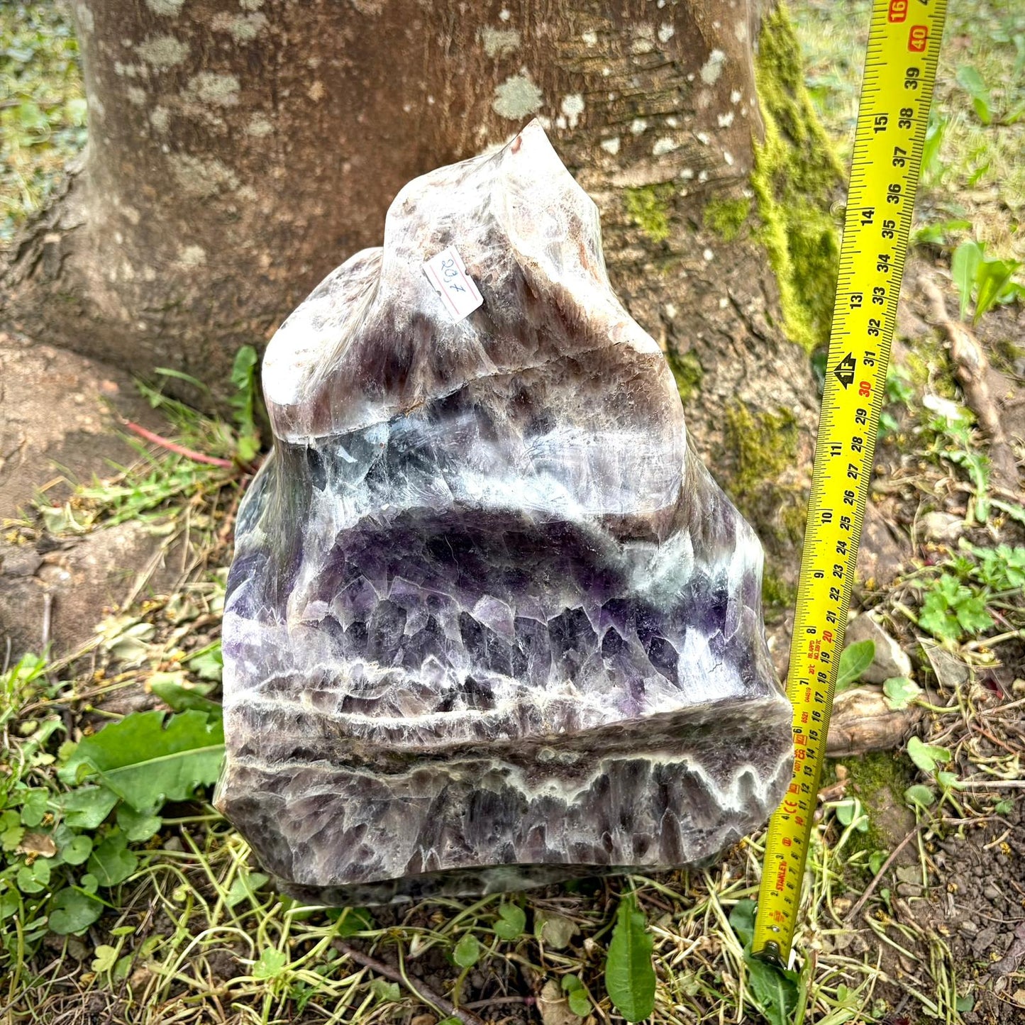 XXL Dream Amethyst Crystal Flame 20.7kg