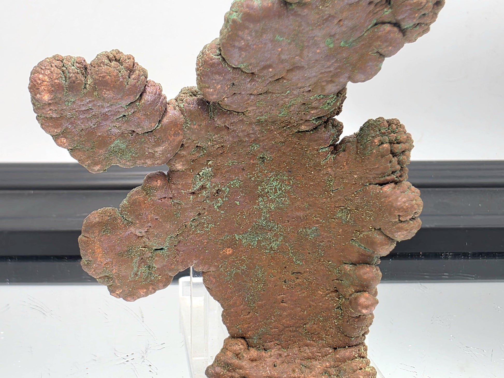 copper nugget crystal rare mineral