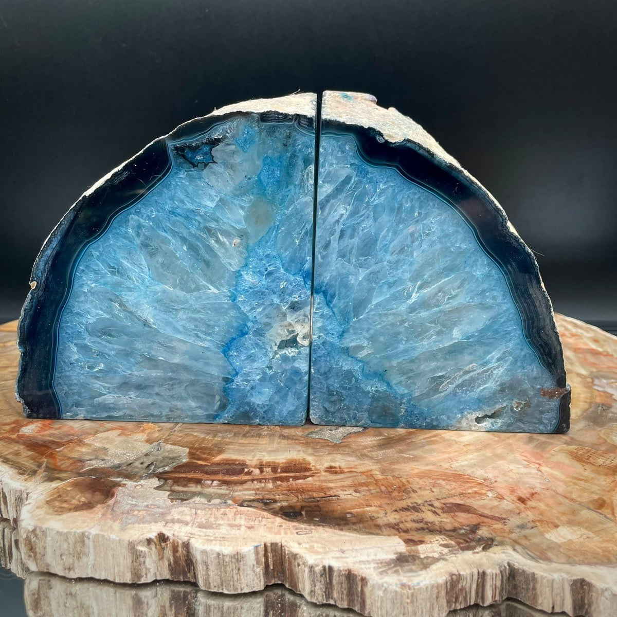 Natural Agate stone home decor
