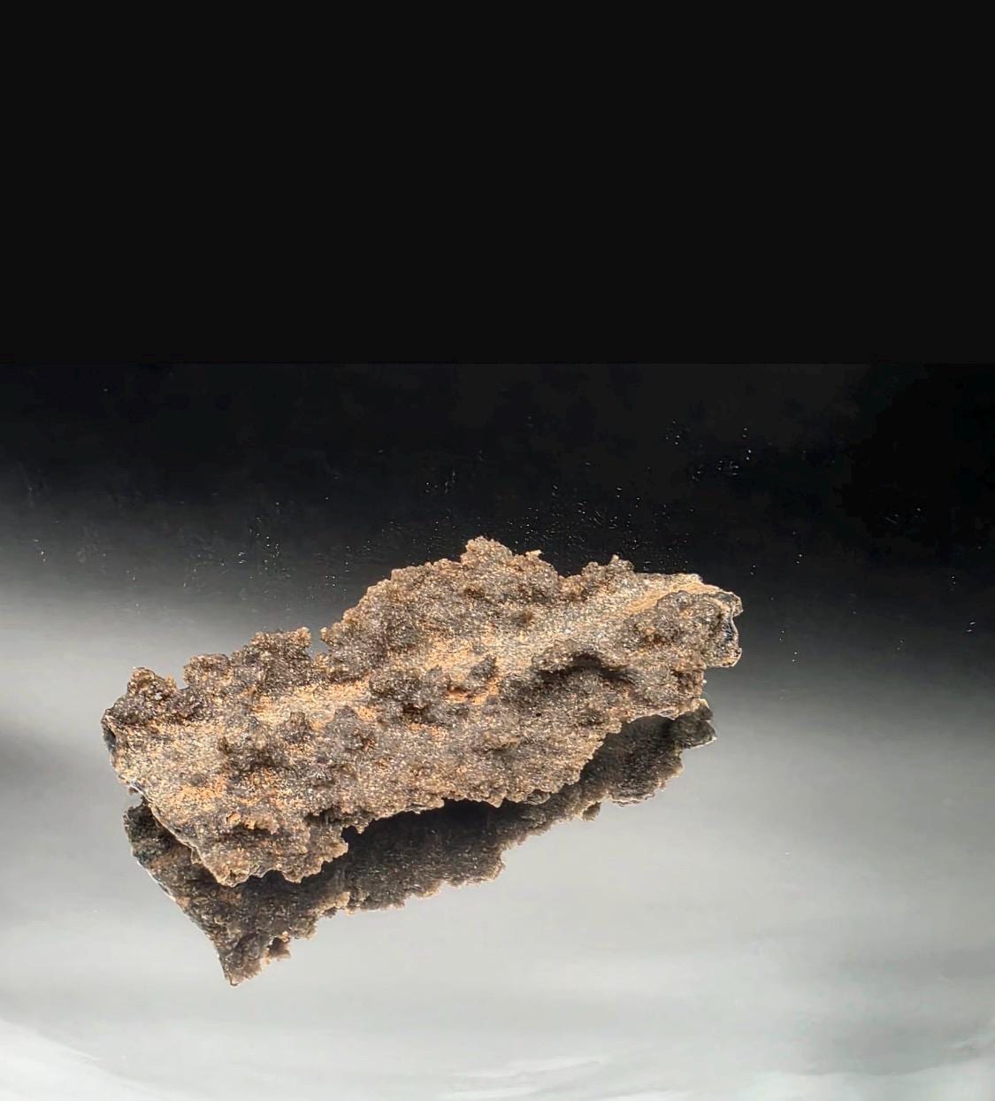 Natural Algerian Fulgurite specimen selected for mineral and geology collectors.