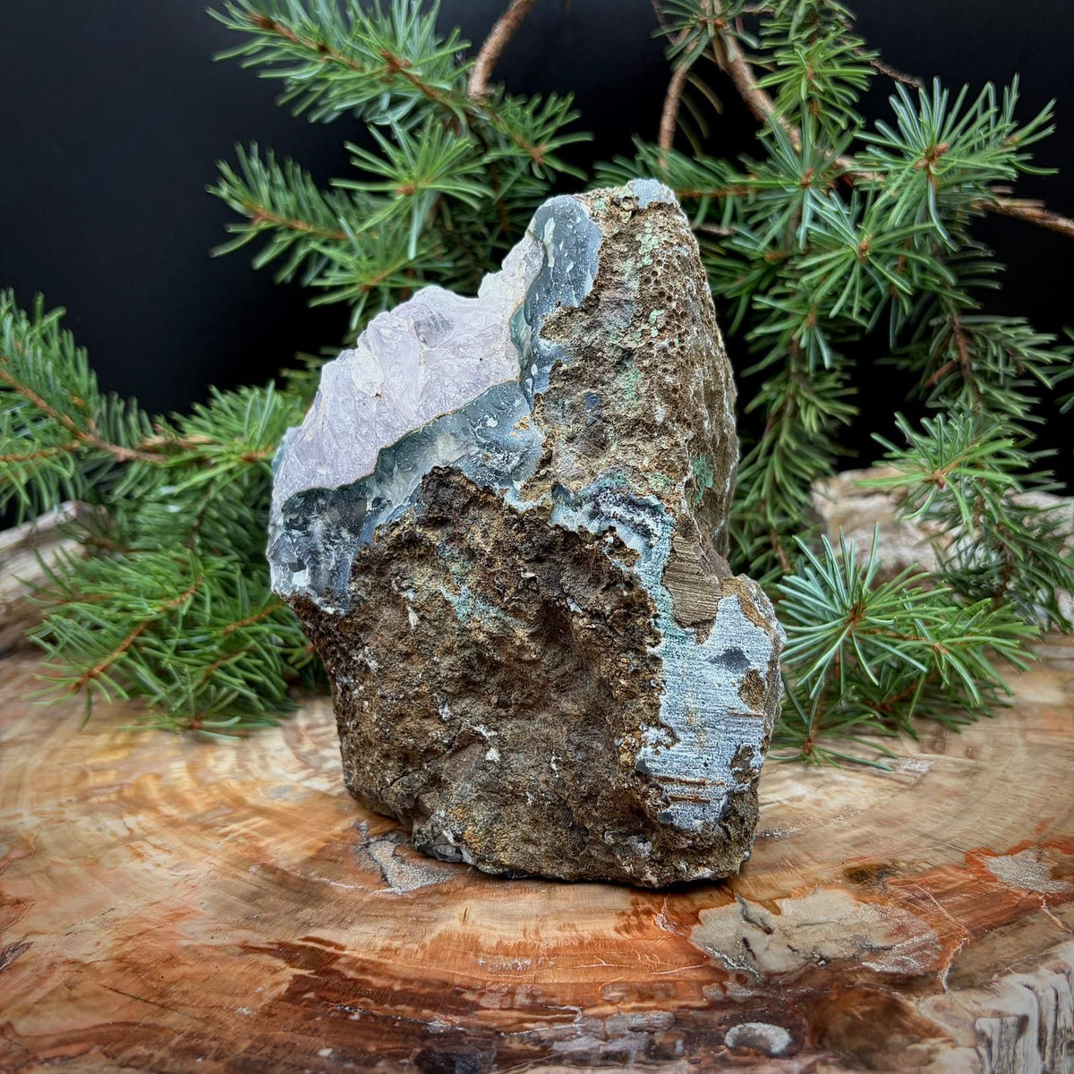Brazilian Amethyst crystal specimen