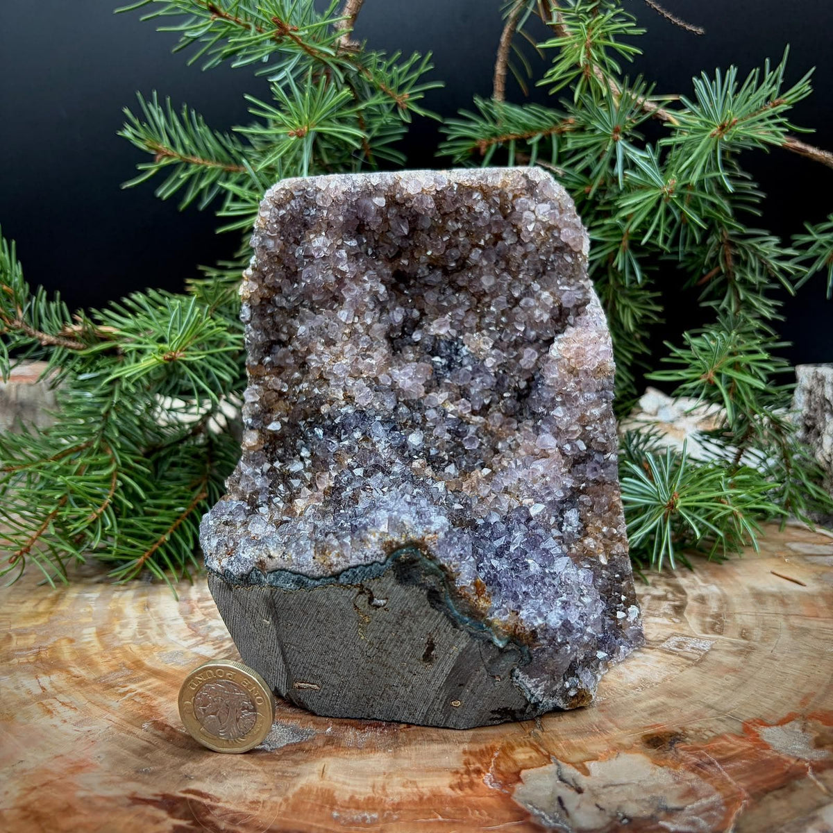 Natural Amethyst crystal for home decor