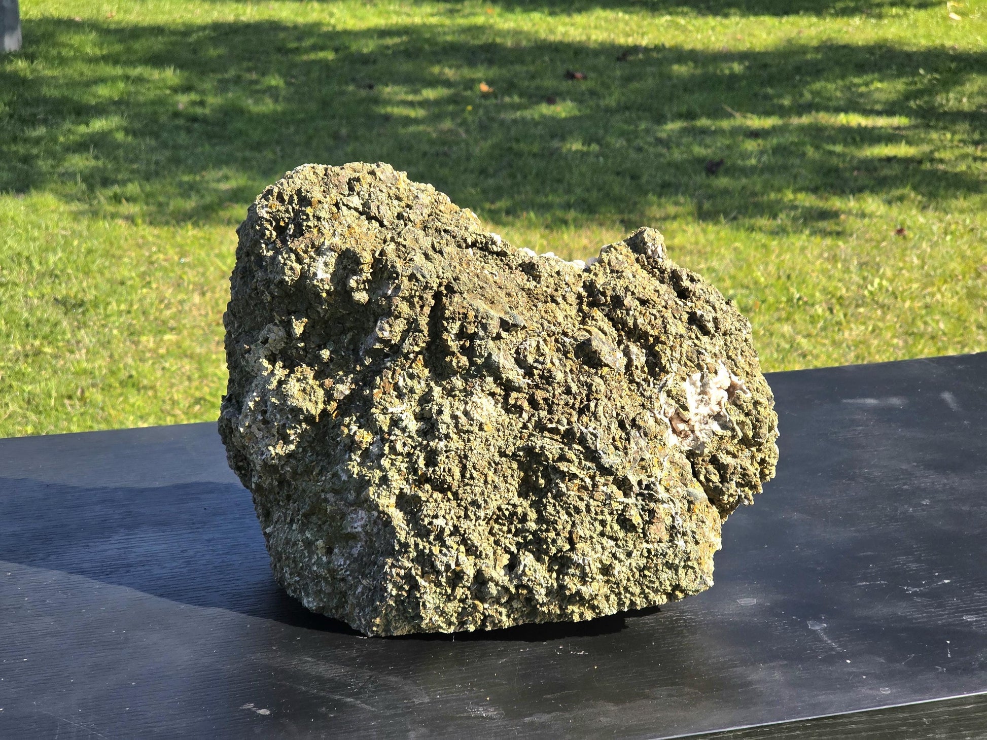 Museum-quality Aragonite geode prized by collectors.
