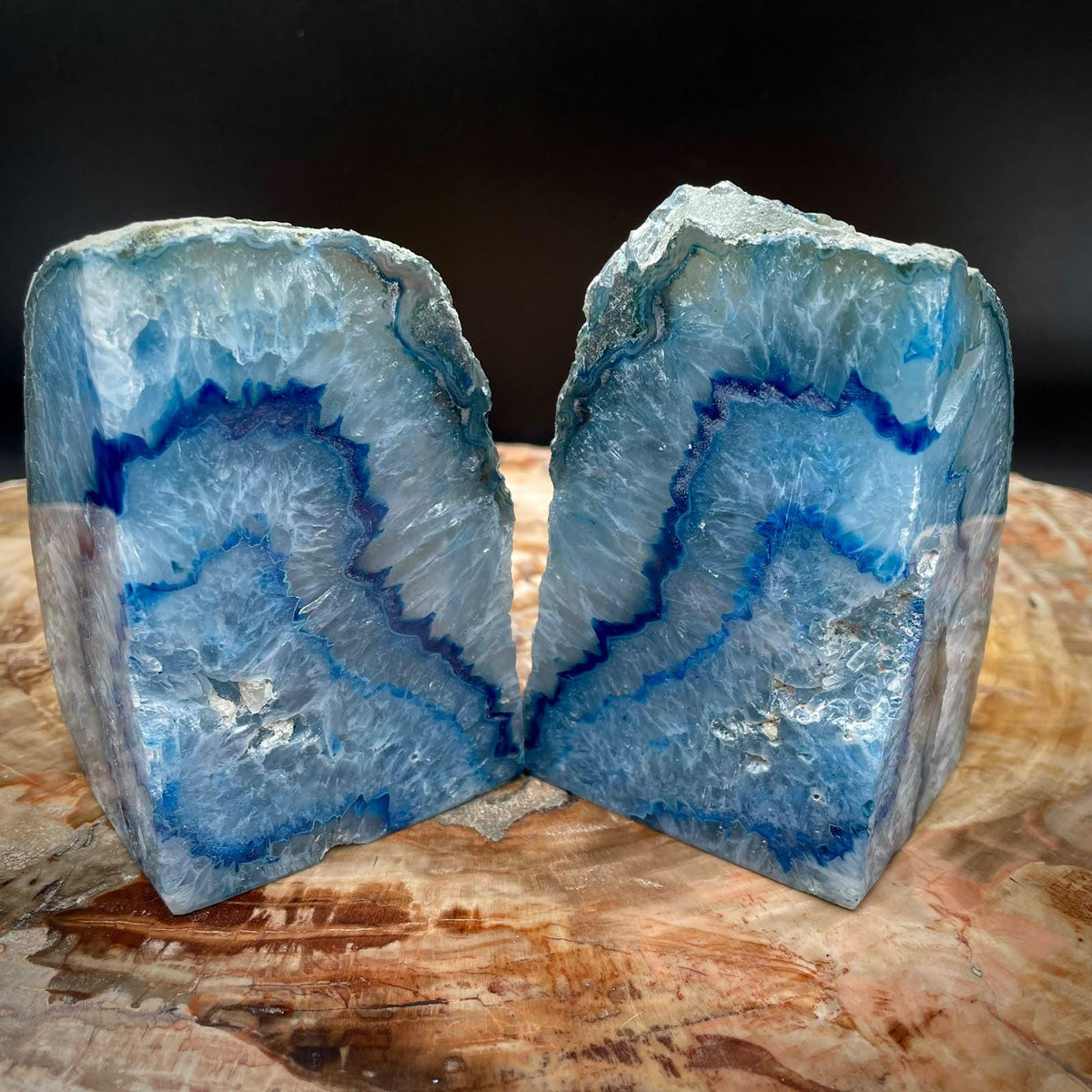 Blue Agate modern home decor