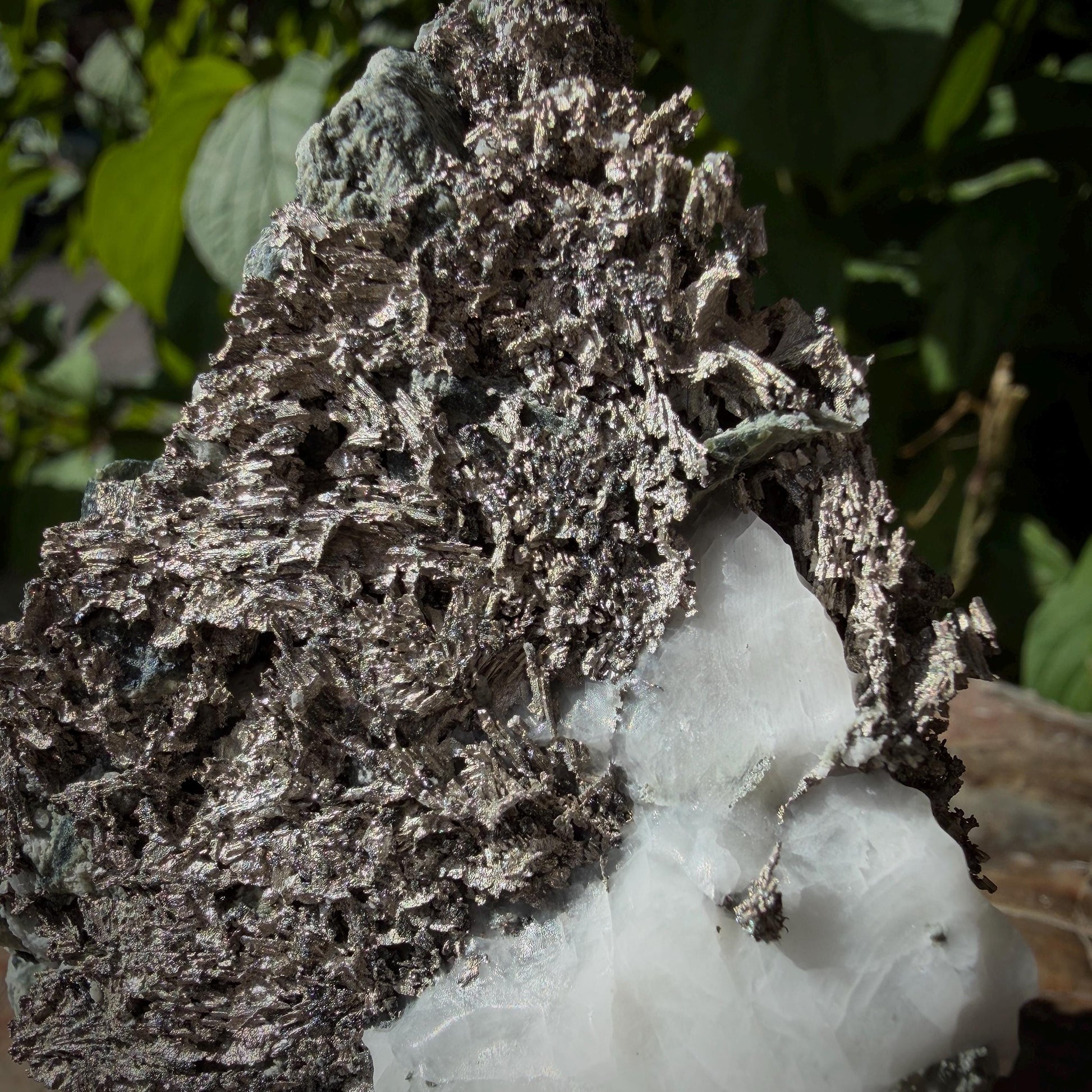 Natural metallic Silver formation from Bou Azzer