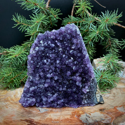 Brazilian Amethyst crystal for interior decor