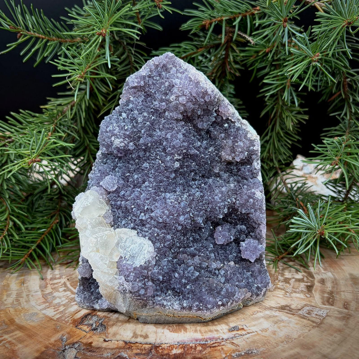 Brazilian Amethyst statement crystal for interior display
