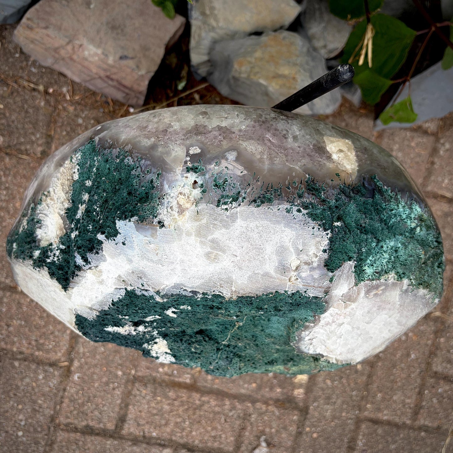 Brazilian Amethyst with prominent naturally defined crystal points