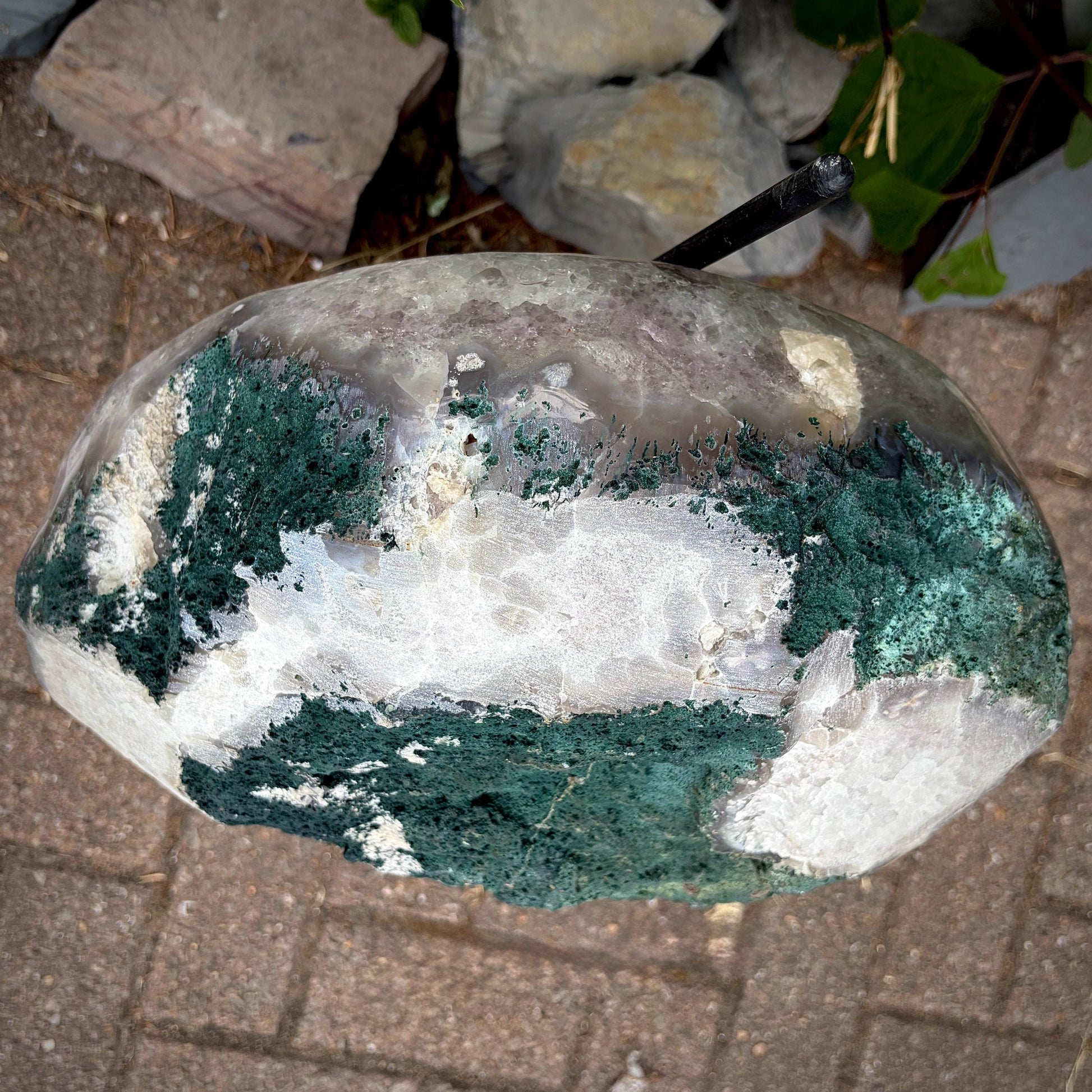 Brazilian Amethyst with prominent naturally defined crystal points