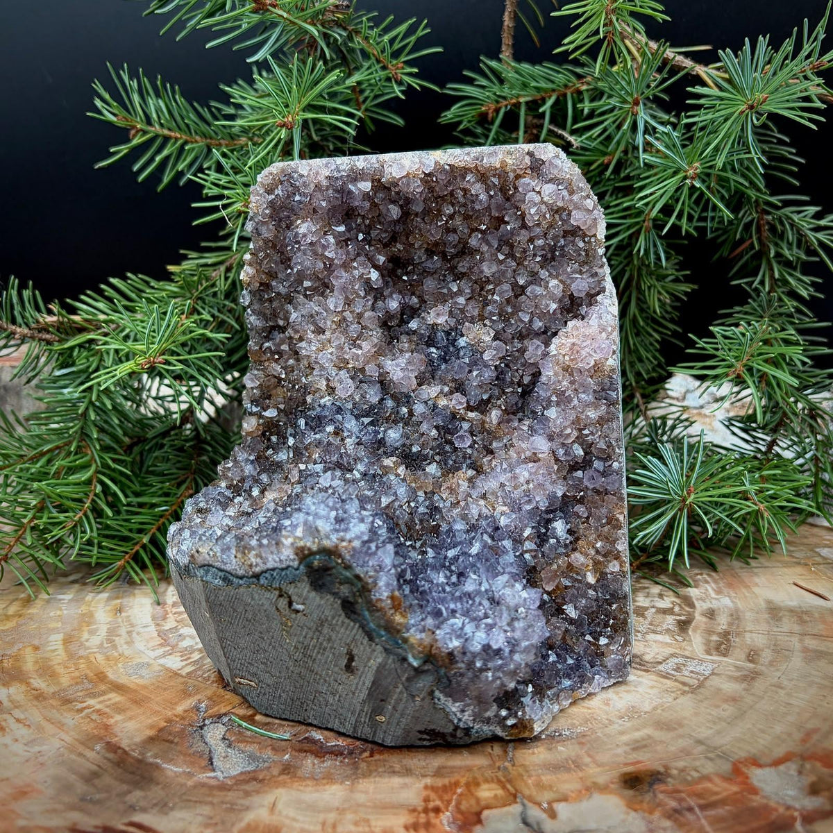 Brazilian Amethyst statement crystal for interior display