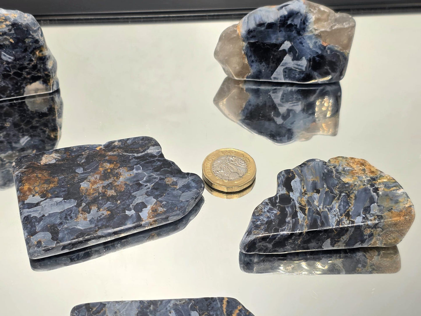 Collectible Pietersite slice from Namibia