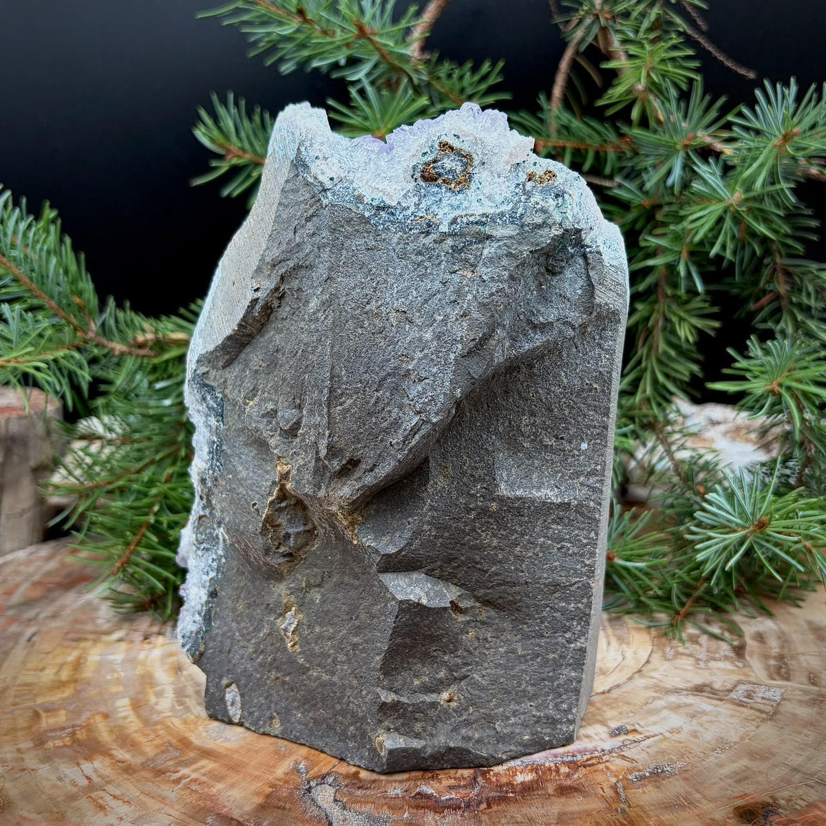 Natural Amethyst crystal for mineral collectors