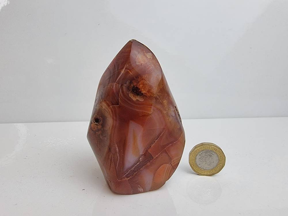 colourful carnelian flame