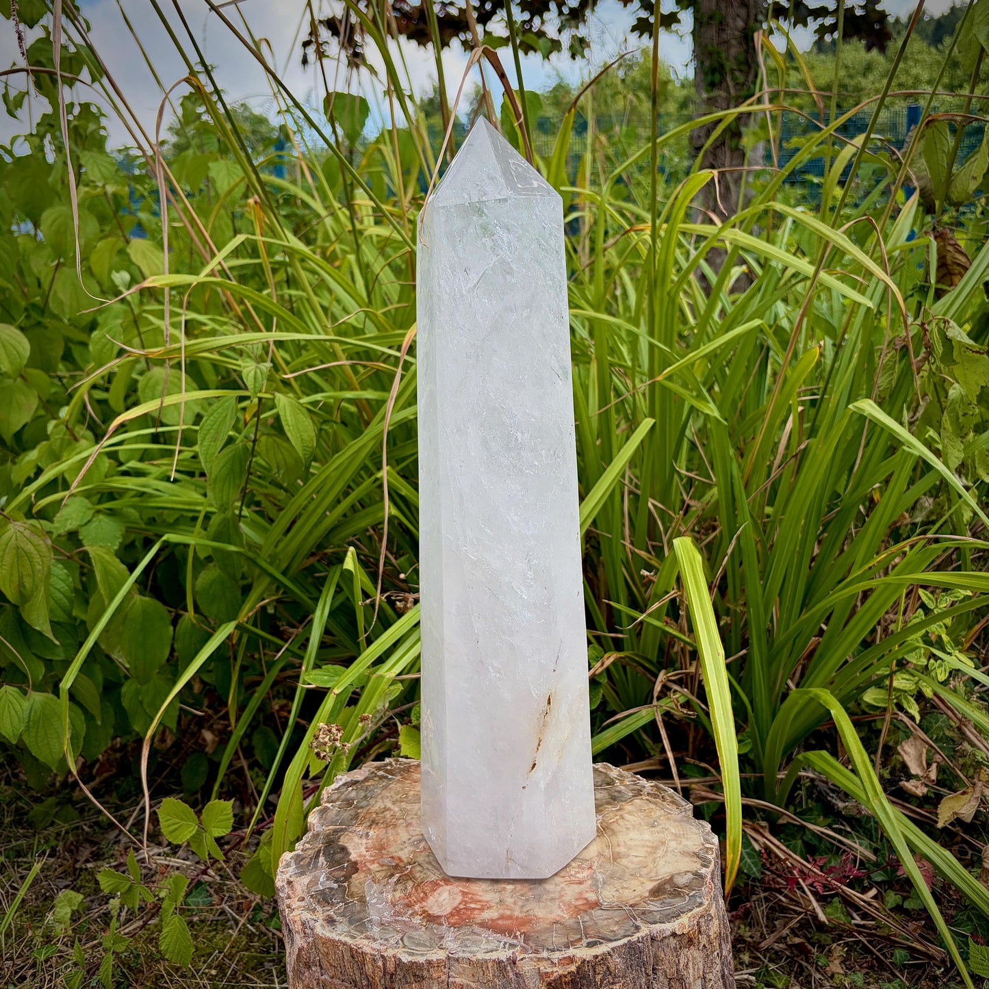 Large Madagascar Quartz obelisks