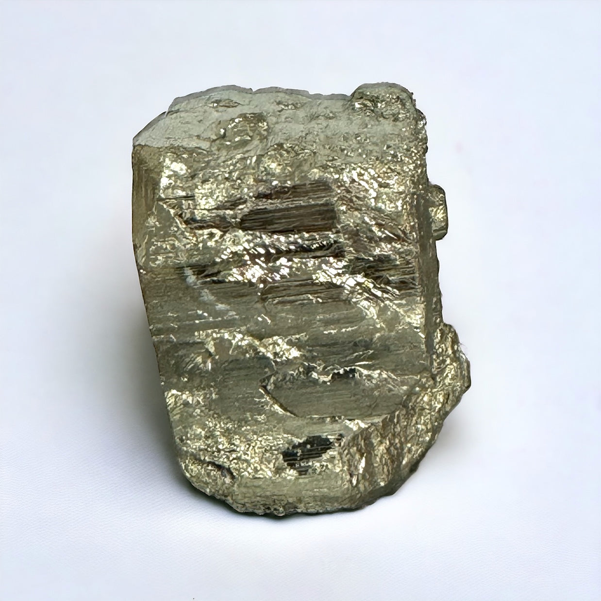 3) Pyrite Crystal Cube