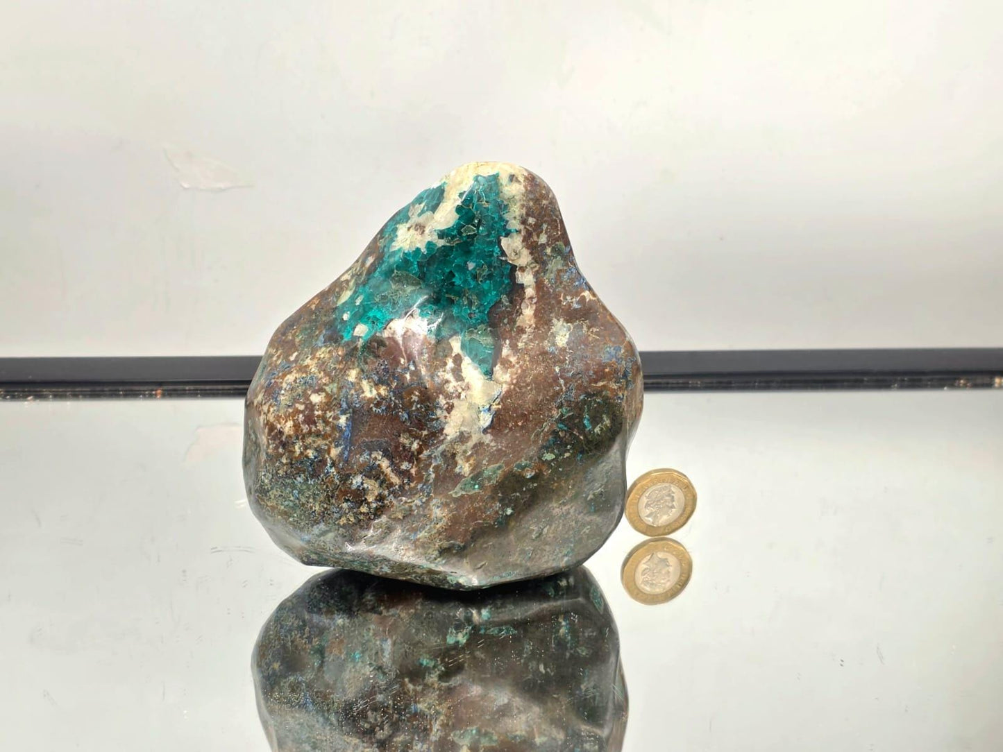 Close-up showing detailed crystal texture and lustrous surface