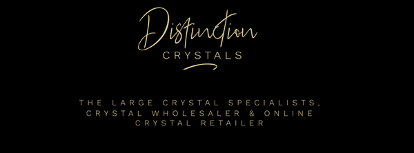 Distinction Crystals Logo – Premium Large Crystals and Crystal Decor UK