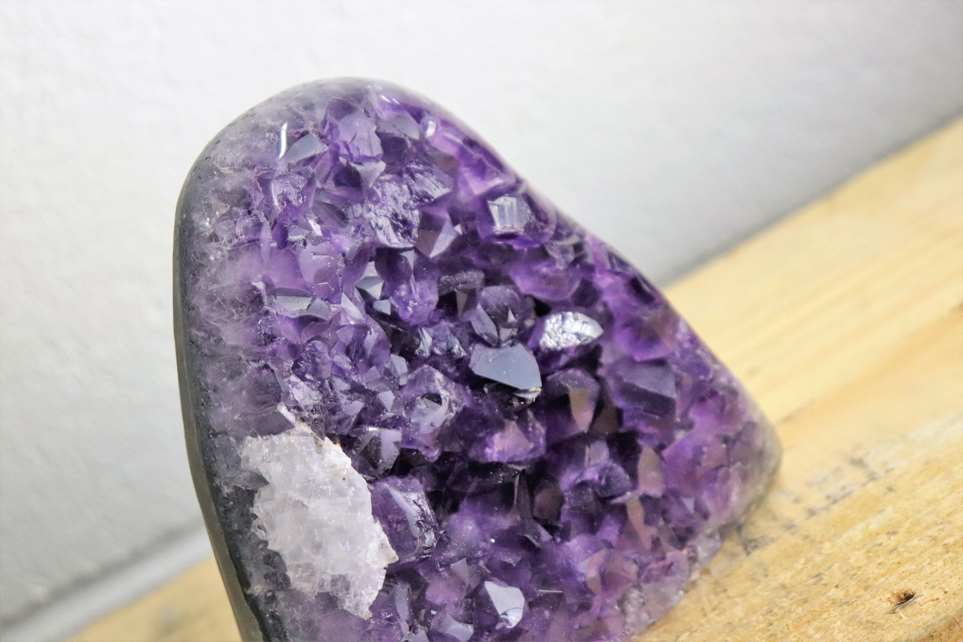 Freestanding Amethyst crystal for home styling
