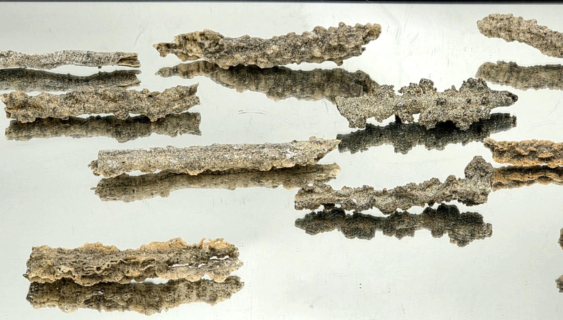 Natural Fulgurite Lightning Stone crystal from Algeria Desert