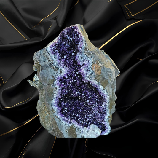 XL Uruguayan Amethyst Cluster 60kg | Dark Purple Crystals | One of a Kind Statement Piece