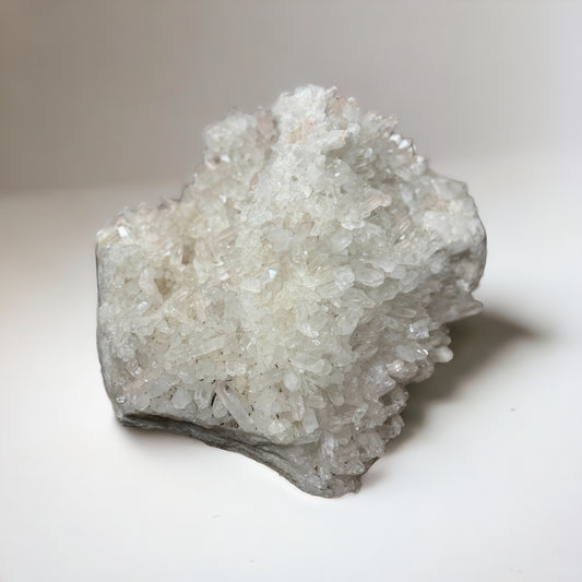 giant quartz crystal cluster