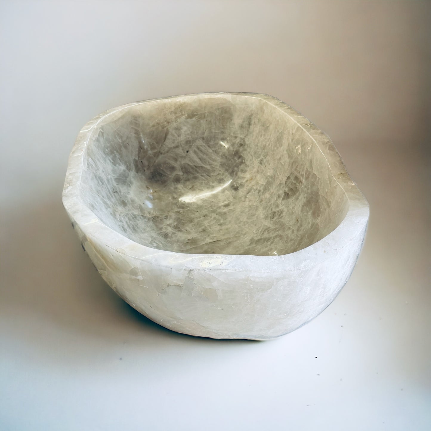 #10 The 'Lovia Lehibe' Giant Quartz Crystal Bowl