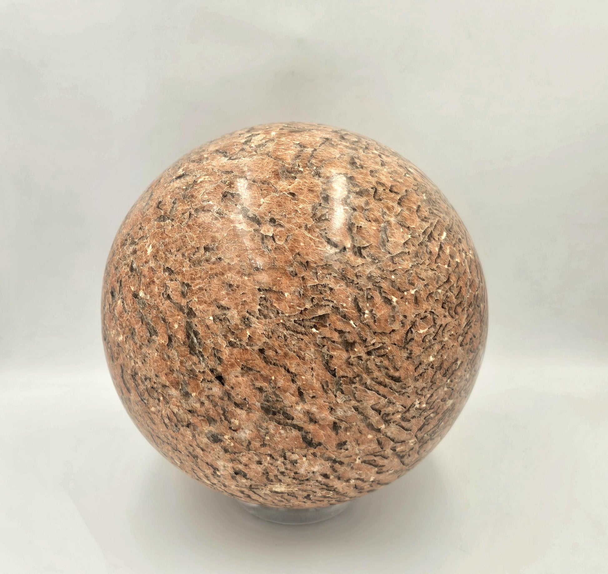 Luxury Graphic Moonstone Sphere for Décor