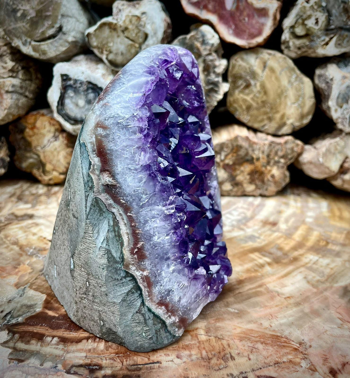 High-grade natural Amethyst crystal from Uruguay