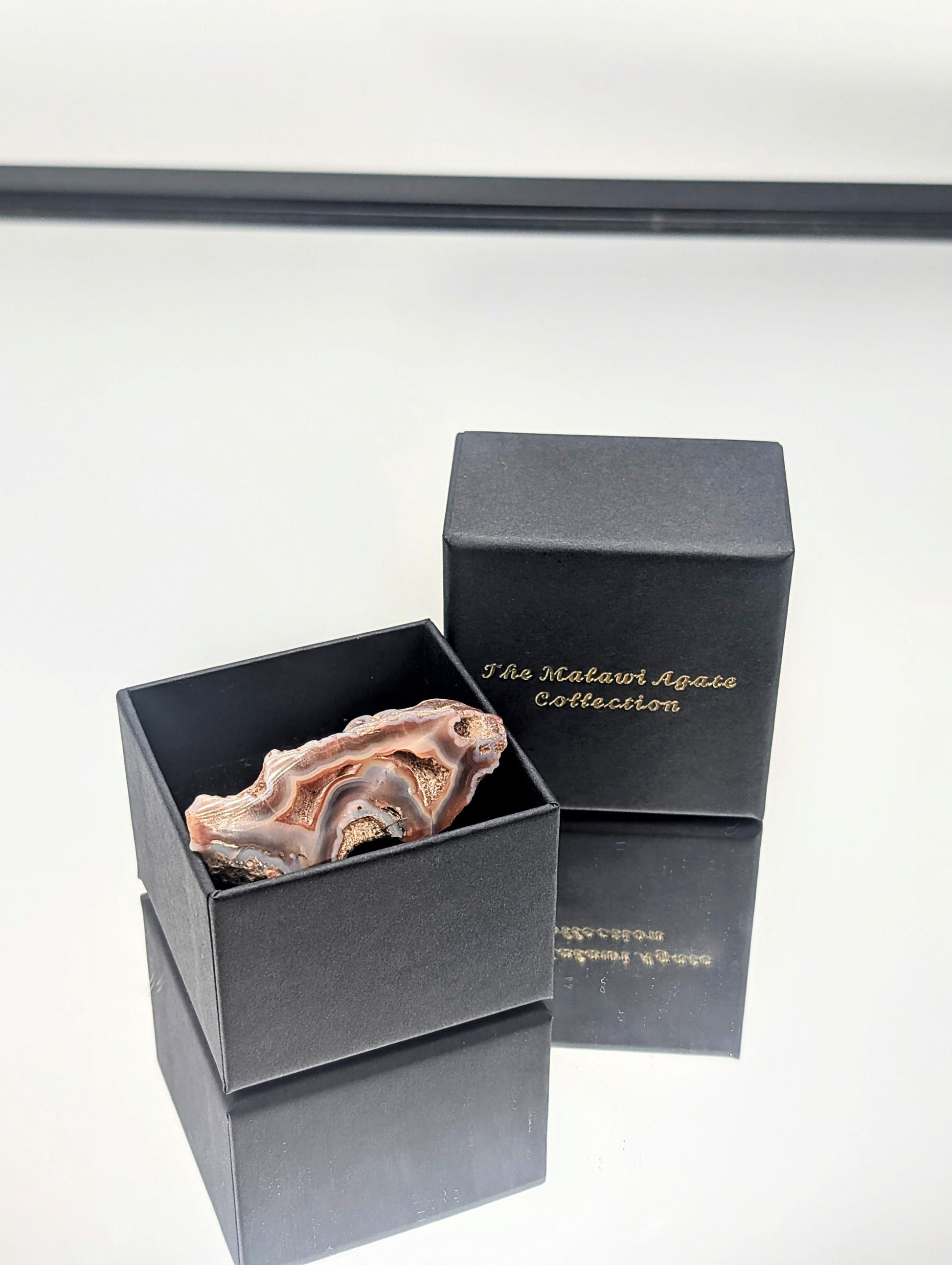 malawi agate crystal high quality in premium gift box