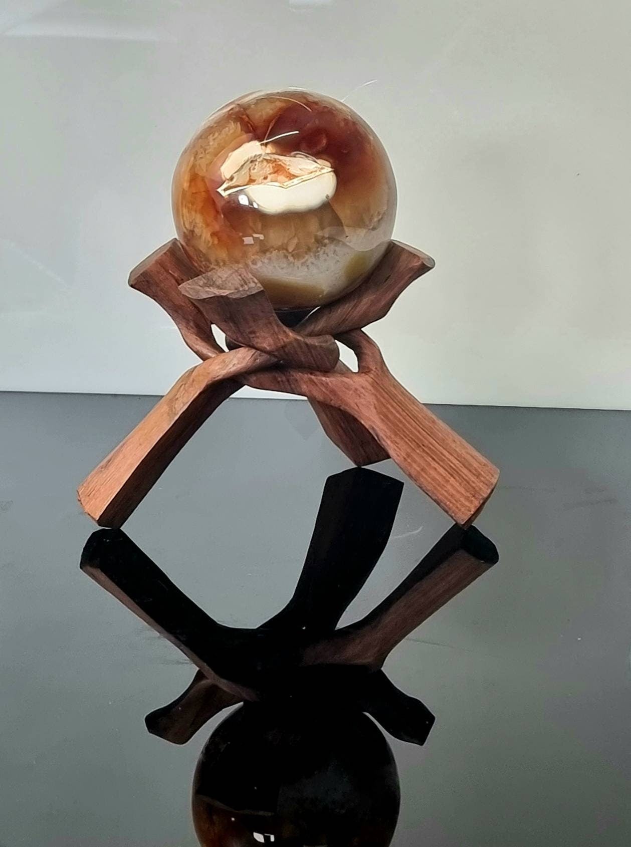interior design crystal sphere