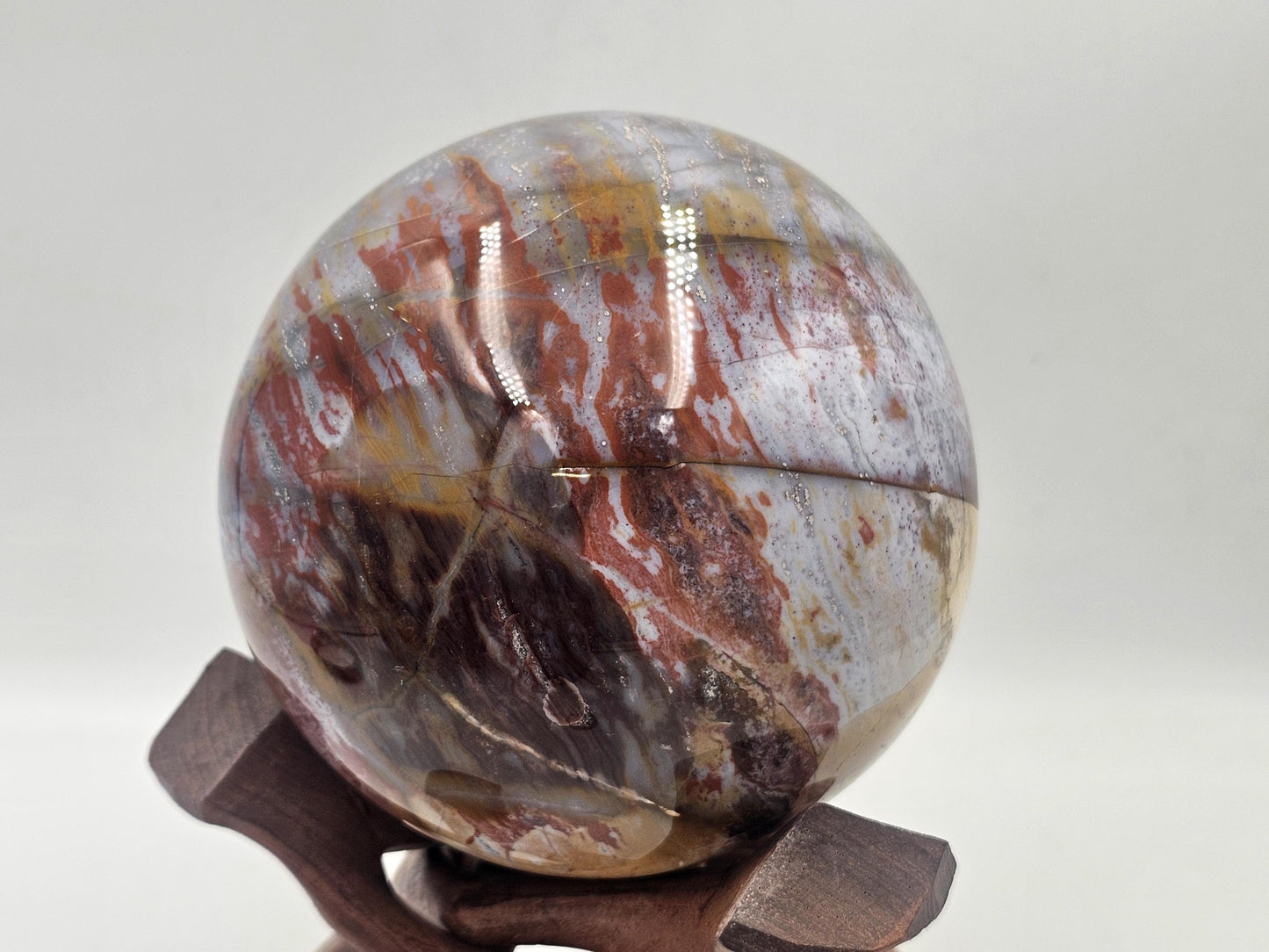 interior design crystals large violet agate sphere