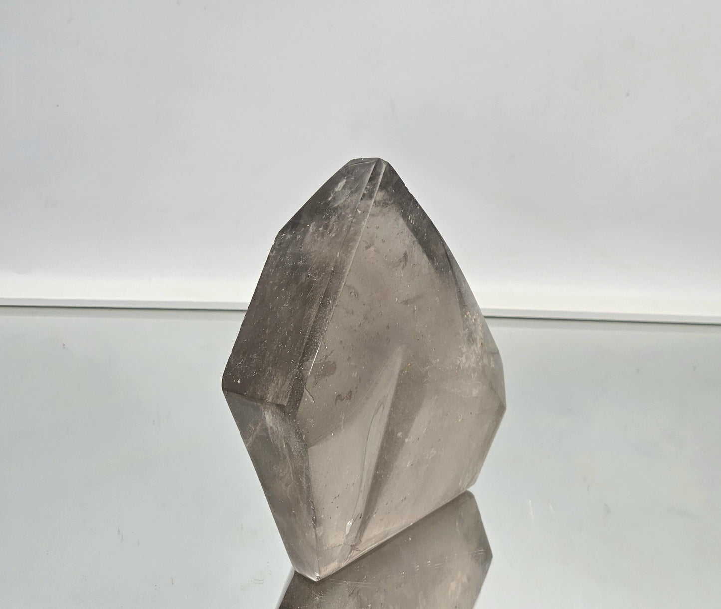 interior design crystals smokey quartz freeform