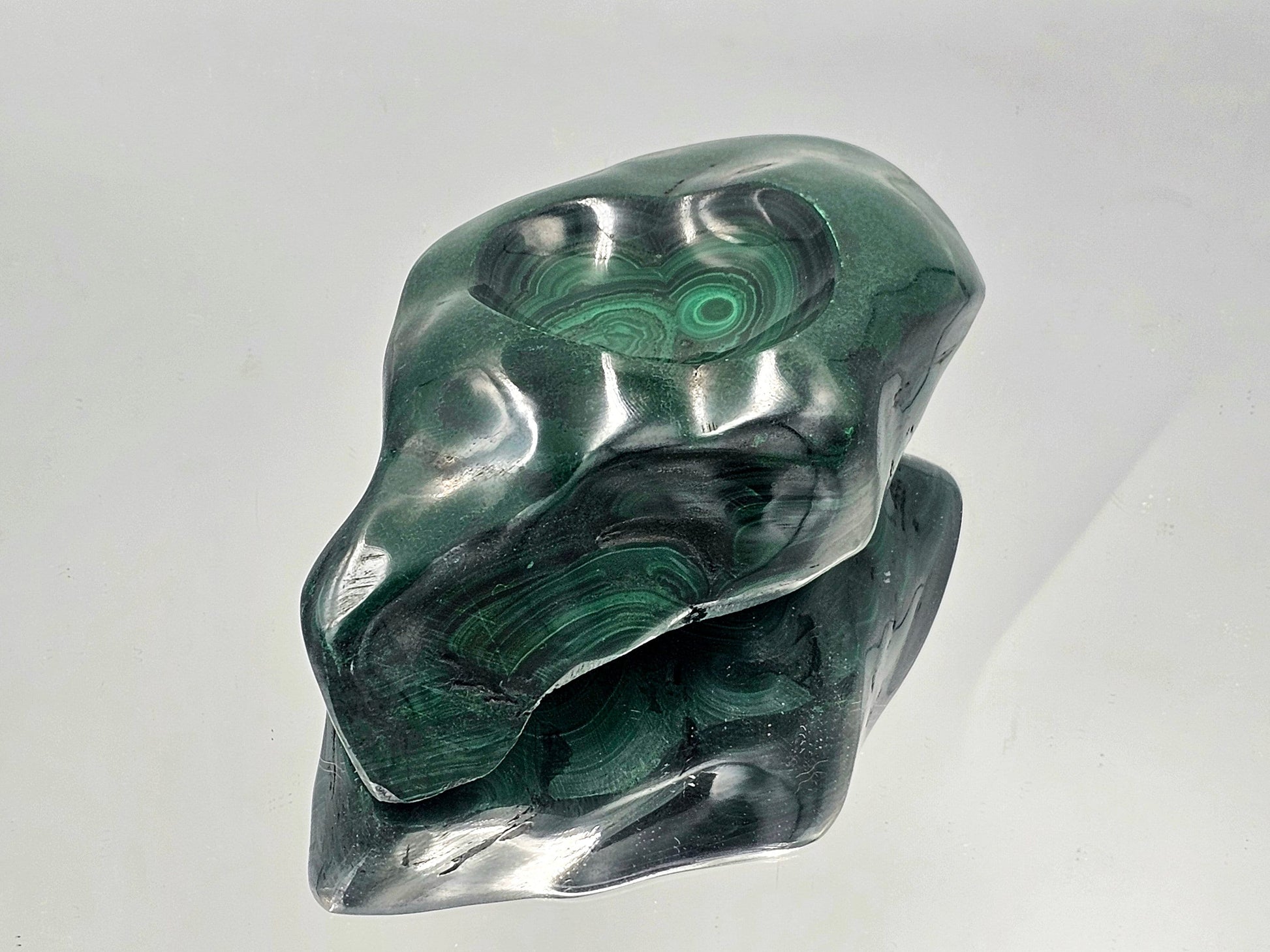 interior design malachite green luxury crystal bowl