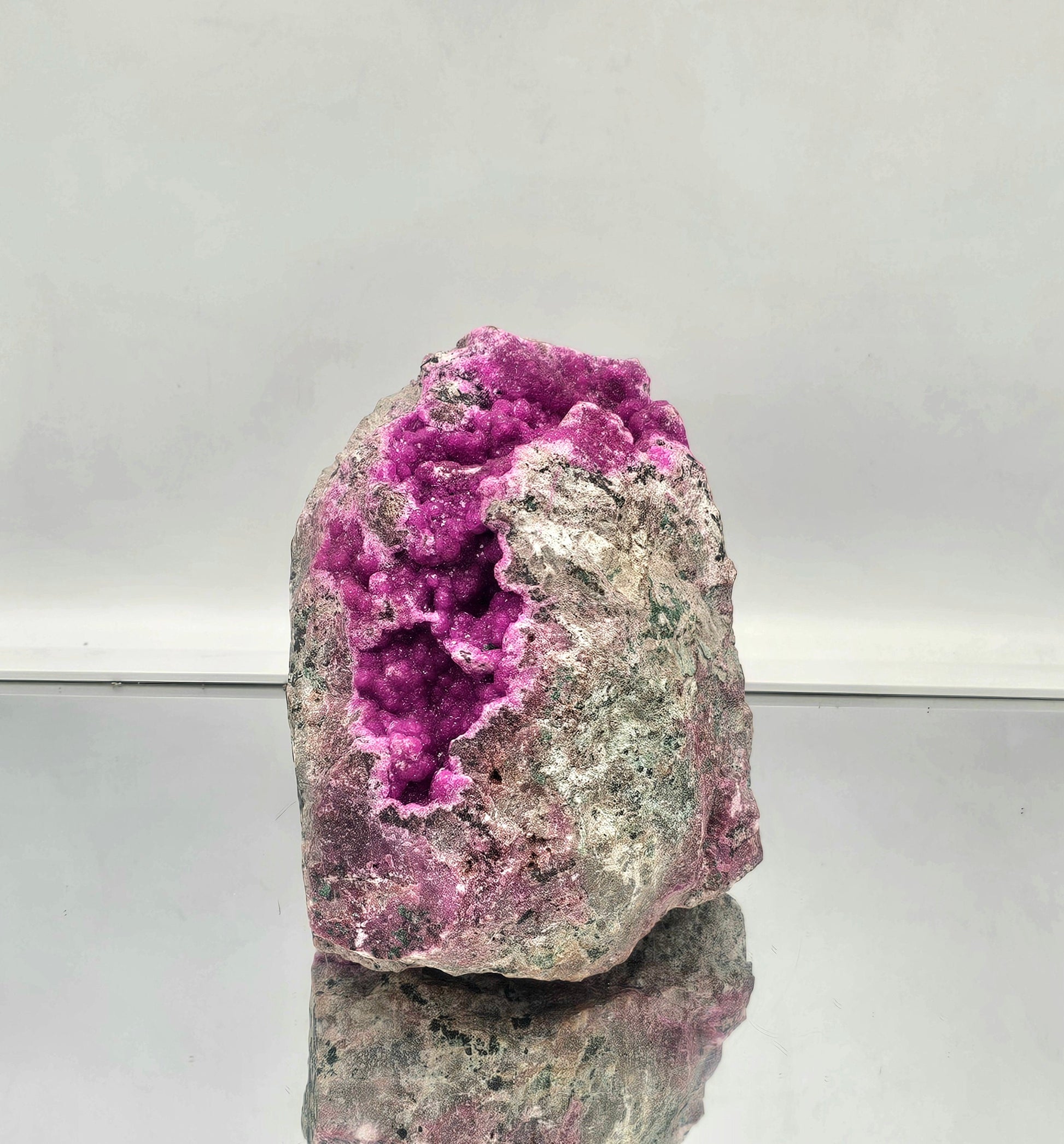 interior design pink crystals large cobalt calcite crystal