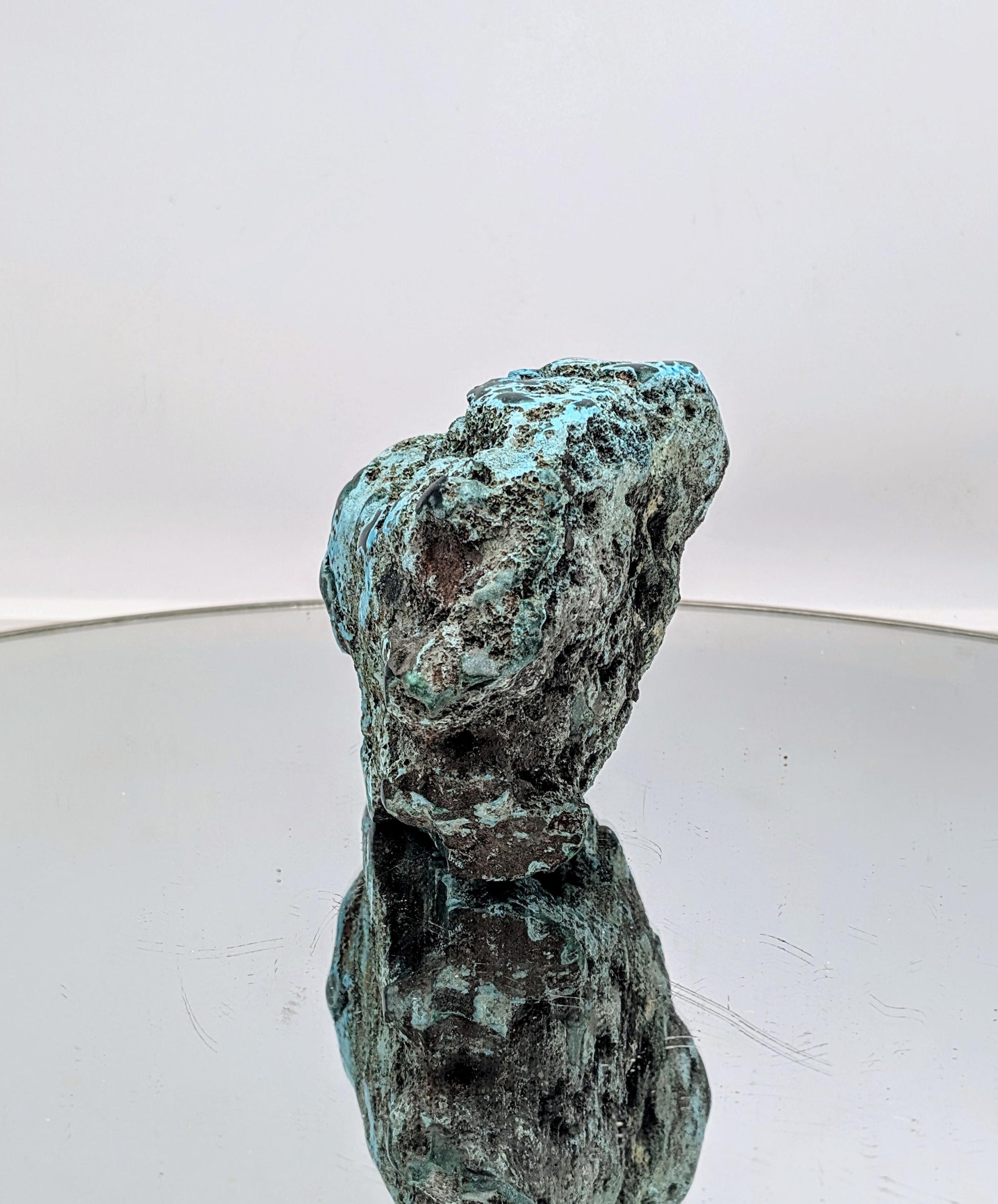 Large chrysocolla malachite perfect for interior design