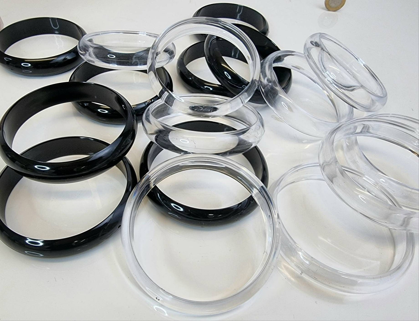 Large clear acrylic crystal sphere display stand