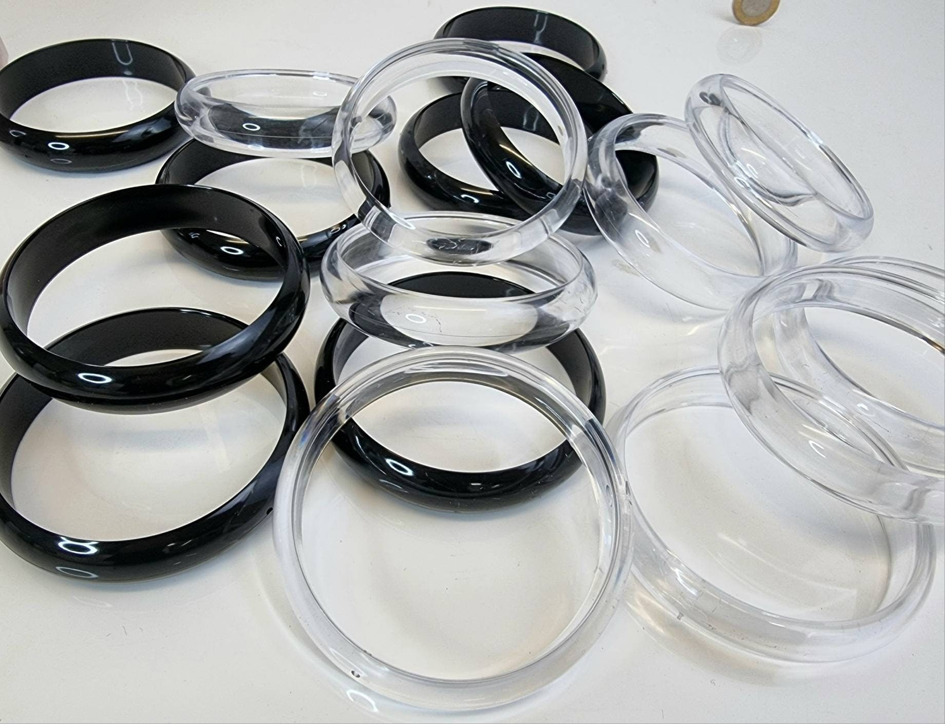 Large clear acrylic crystal sphere display stand