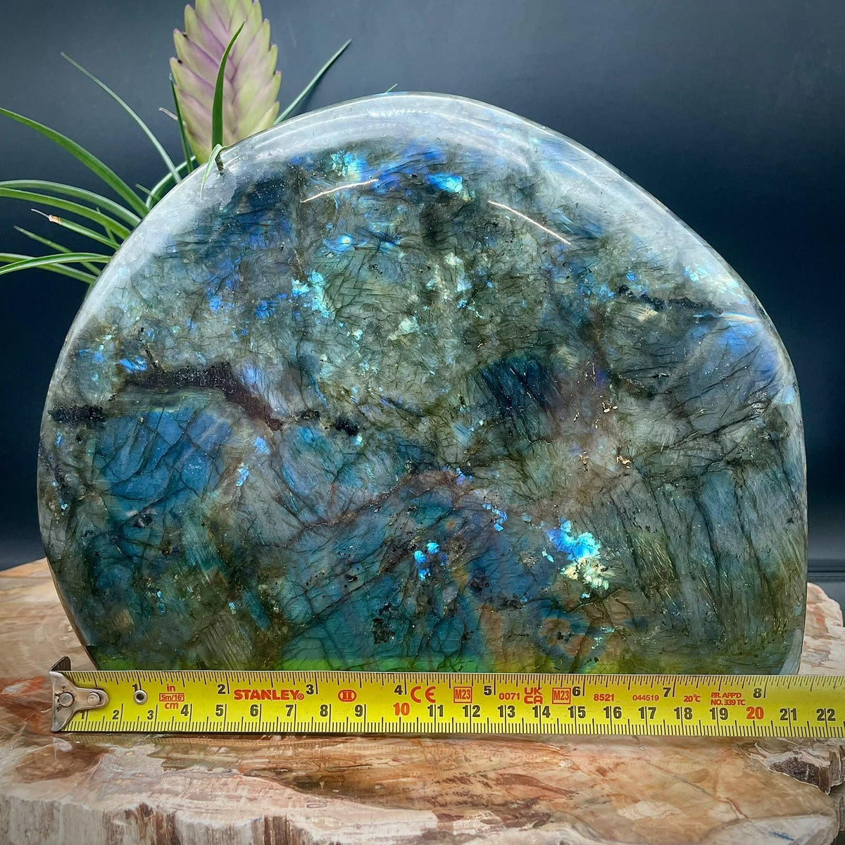 Large Madagascan Labradorite mineral specimen