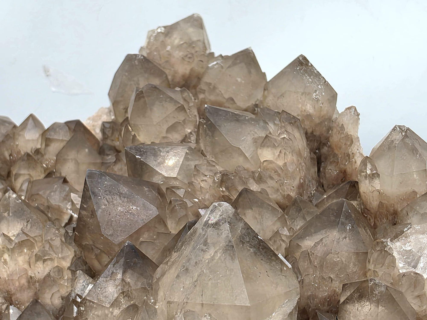 Large natural citrine quartz cluster for collectors