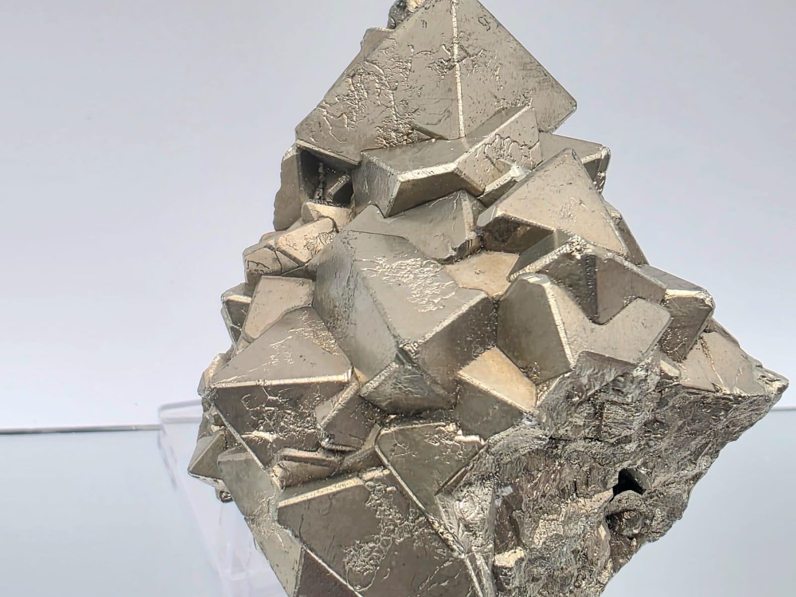 large pyrite crystal display specimen