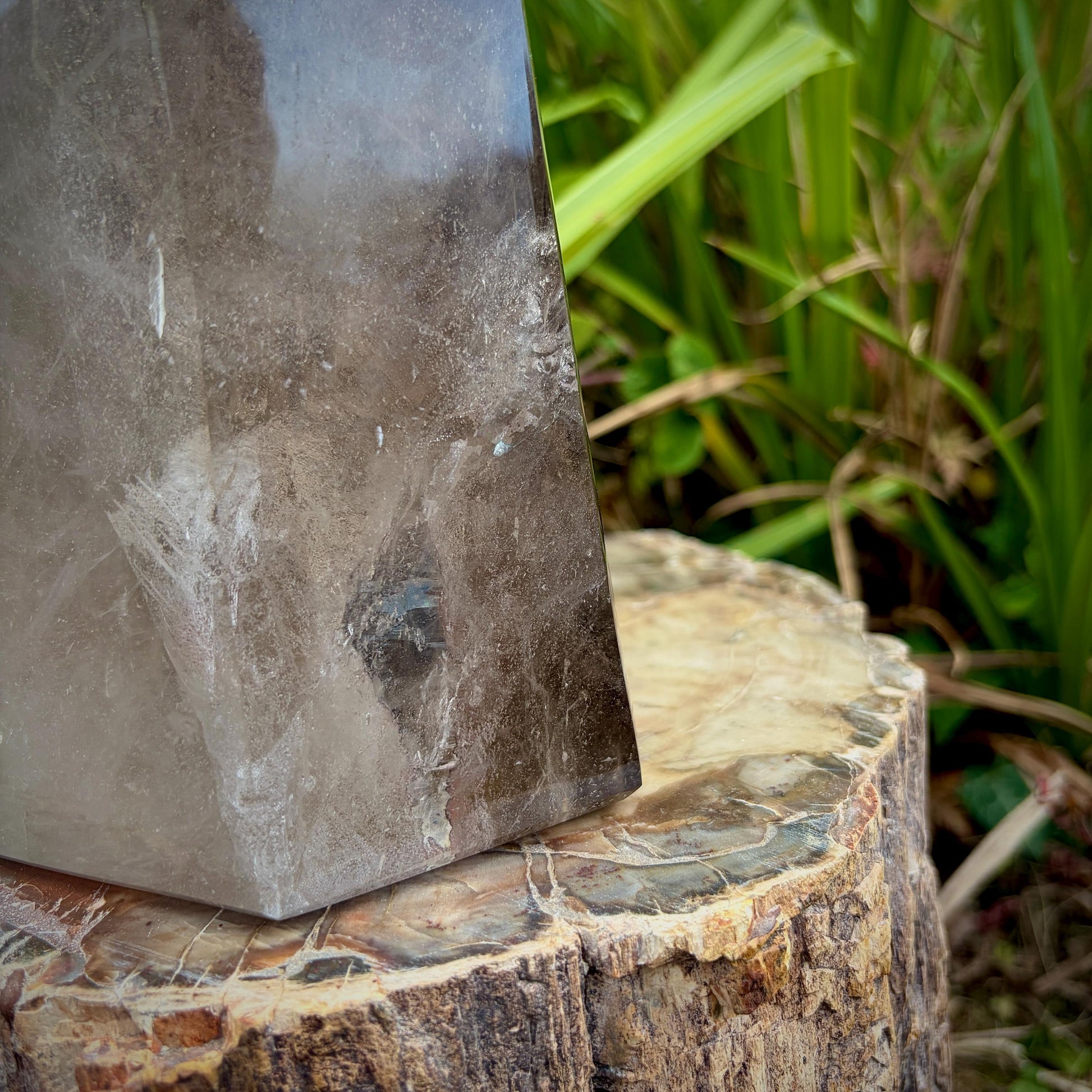 Hand carved Quartz towers chosen by Distinction Crystals