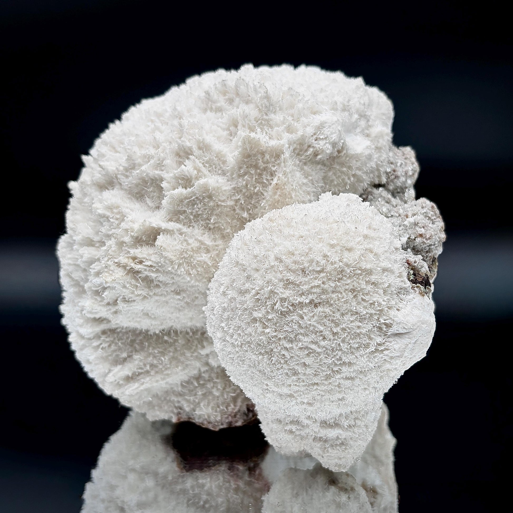 Large white Scolecite crystal for minimalist and contemporary interiors