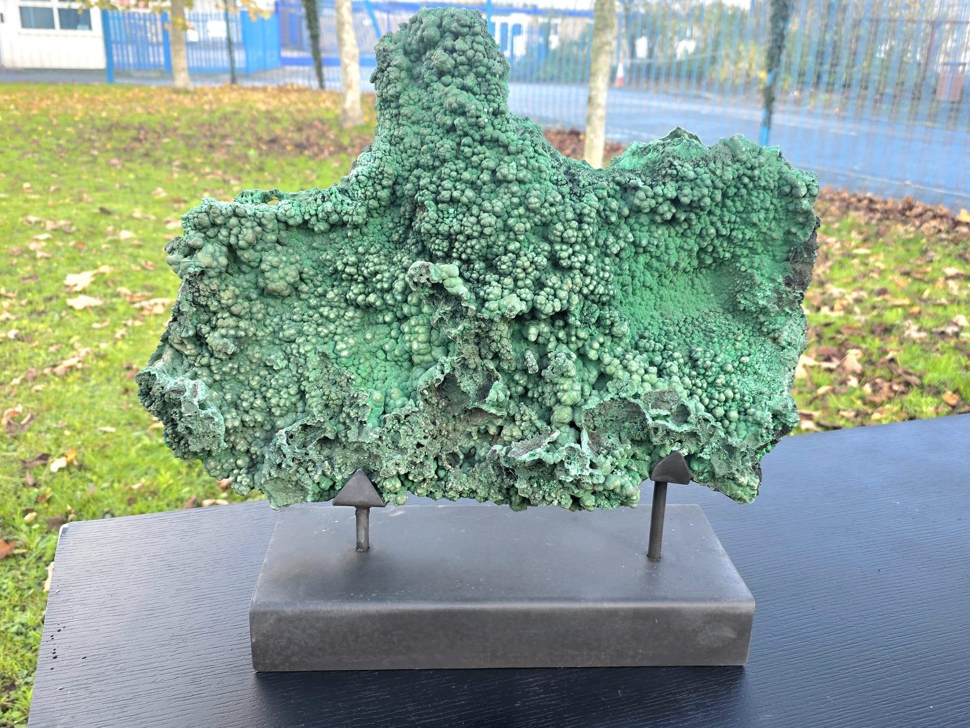 luxury interior crystal on stand