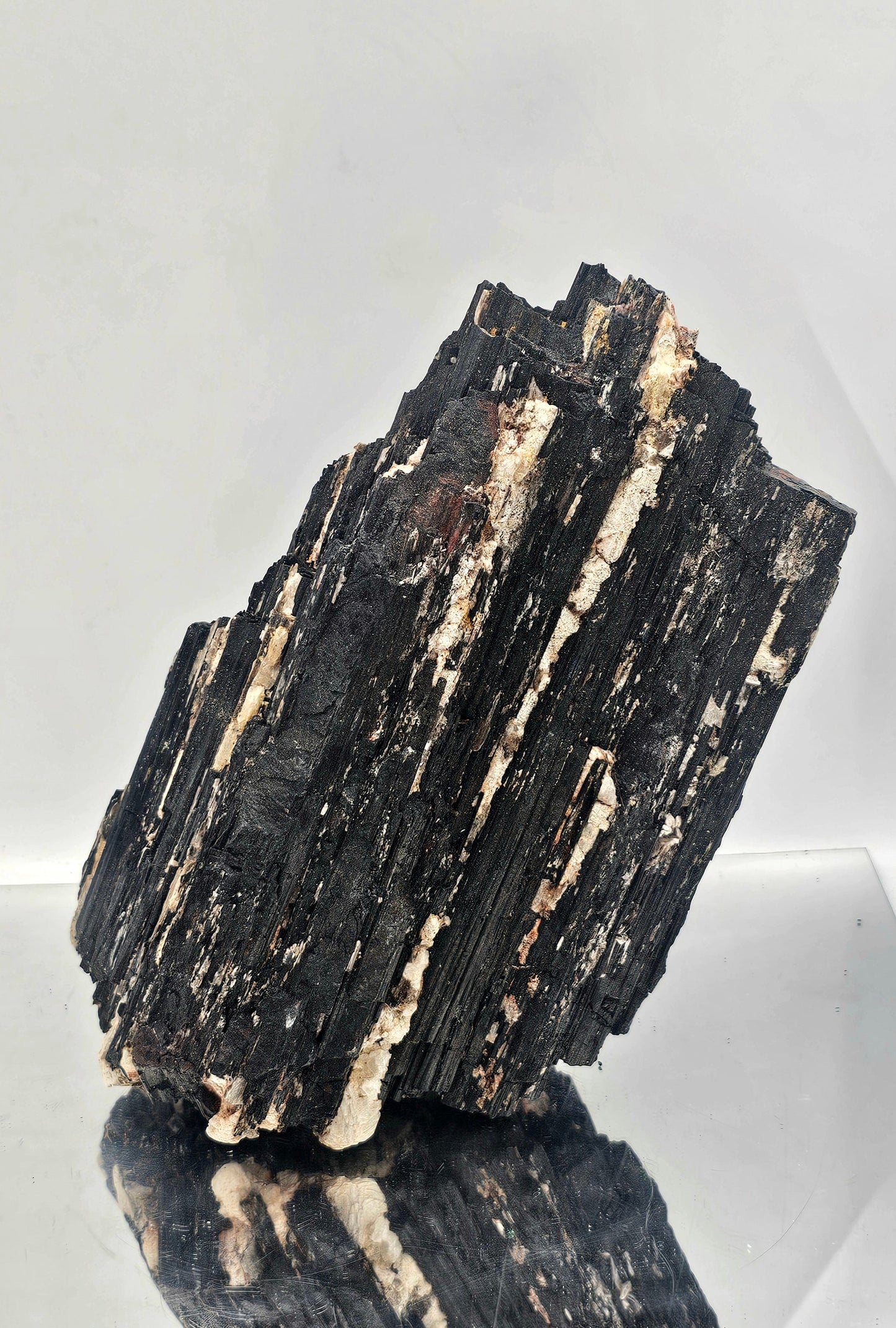 large statement crystals black tourmaline