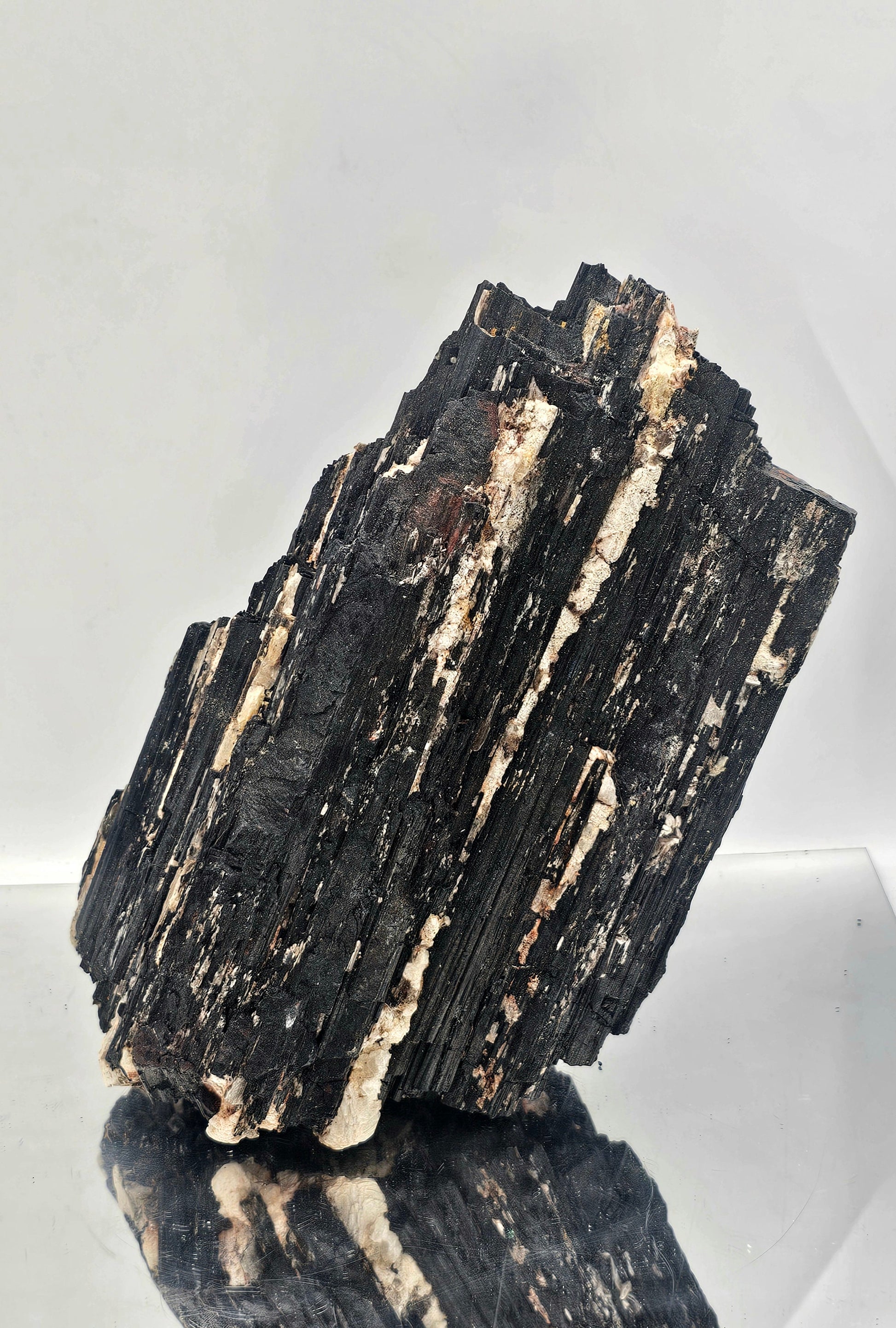 large statement crystals black tourmaline